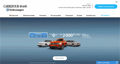 Desktop Screenshot of carrefourvw.com